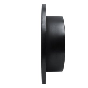 Dodge Dakota Brake Rotor (1) - Rear Right - R1 Concepts - Drilled & Slotted - Black - `03-`04